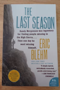 Cover of National Park recommended book "The Last Seeason" by Eric Blehm